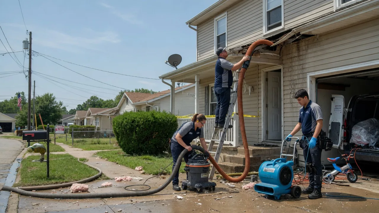 Water Damage Restoration in North Spring, WV near me